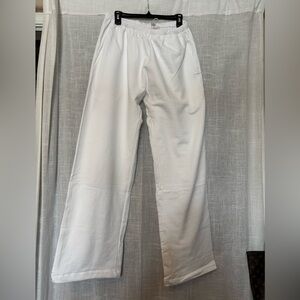 Yeezy Supply Men's White Wide Leg Sweatpants Size 1